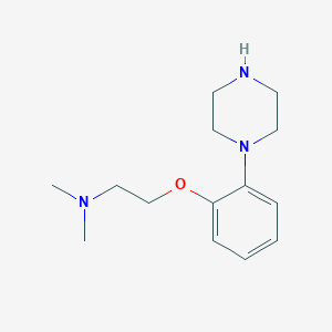 Dimethyl({2-[2-(piperazin-1-yl)phenoxy]ethyl})amine