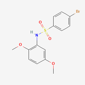 4-bromo-N-(2,5-dimethoxyphenyl)benzenesulfonamide
