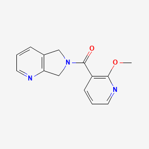 (2-methoxypyridin-3-yl)(5H-pyrrolo[3,4-b]pyridin-6(7H)-yl)methanone