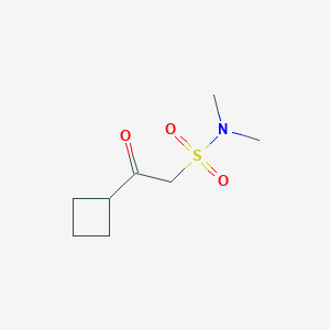 2-Cyclobutyl-N,N-dimethyl-2-oxoethanesulfonamide
