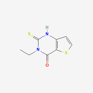 3-ethyl-2-mercaptothieno[3,2-d]pyrimidin-4(3H)-one