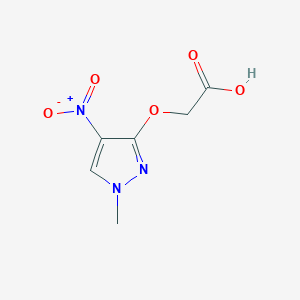 2-(1-Methyl-4-nitropyrazol-3-yl)oxyacetic acid
