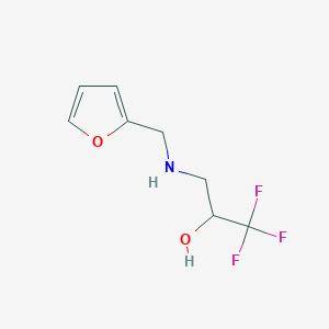 1,1,1-Trifluoro-3-[(2-furylmethyl)amino]-2-propanol