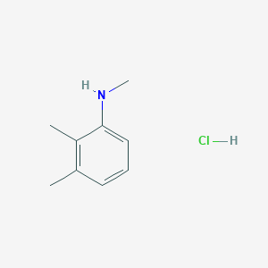molecular formula C9H14ClN B2720907 N,2,3-trimethylaniline hydrochloride CAS No. 1193388-52-1