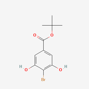 Tert-butyl 4-bromo-3,5-dihydroxybenzoate