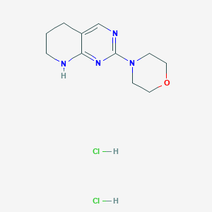 4-(5,6,7,8-Tetrahydropyrido[2,3-d]pyrimidin-2-yl)morpholine dihydrochloride