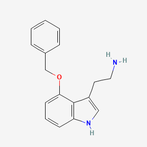 molecular formula C17H18N2O B2721126 4-(Benzyloxy)-1H-indole-3-ethanamine CAS No. 109249-04-9