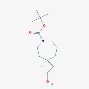 Tert-Butyl 2-Hydroxy-7-Azaspiro[3.6]Decane-7-Carboxylate