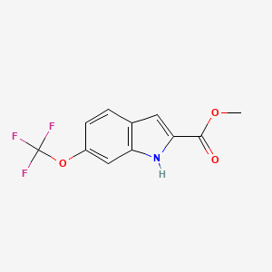 methyl 6-(trifluoromethoxy)-1H-indole-2-carboxylate