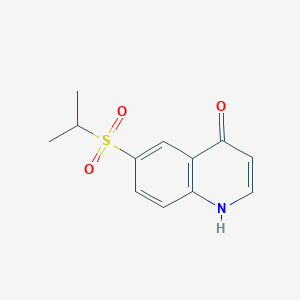 6-Propan-2-ylsulfonyl-1H-quinolin-4-one