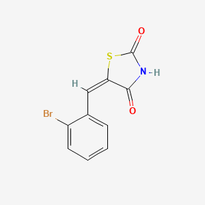 (5E)-5-(2-Bromobenzylidene)-1,3-thiazolidine-2,4-dione
