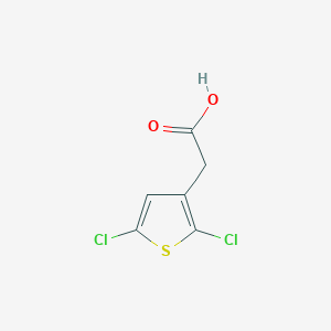 2-(2,5-dichlorothiophen-3-yl)acetic acid