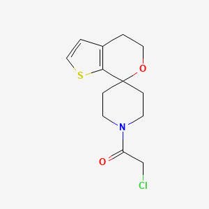 2-Chloro-1-spiro[4,5-dihydrothieno[2,3-c]pyran-7,4'-piperidine]-1'-ylethanone
