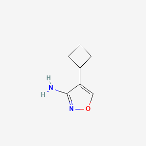 4-Cyclobutyl-1,2-oxazol-3-amine
