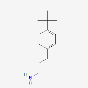 B2721746 3-(4-Tert-butylphenyl)propan-1-amine CAS No. 800395-53-3