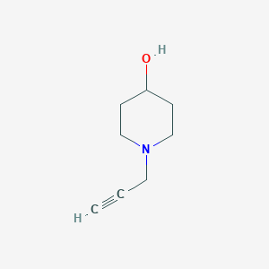 molecular formula C8H13NO B2721771 1-Propargylpiperidin-4-ol CAS No. 23003-05-6