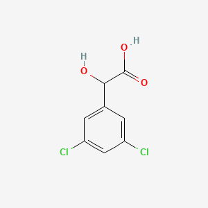 molecular formula C8H6Cl2O3 B2721777 2-(3,5-二氯苯基)-2-羟基乙酸 CAS No. 35599-94-1