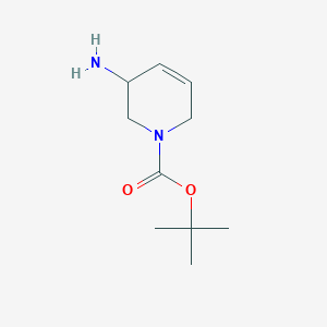 Tert-butyl 3-amino-3,6-dihydro-2H-pyridine-1-carboxylate