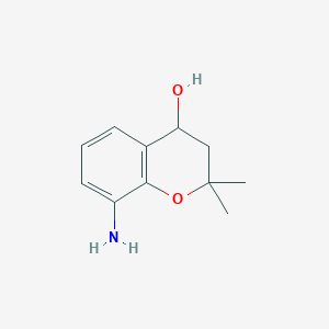 8-Amino-2,2-dimethyl-3,4-dihydro-2H-1-benzopyran-4-ol