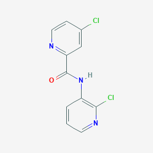 4-chloro-N-(2-chloropyridin-3-yl)picolinamide