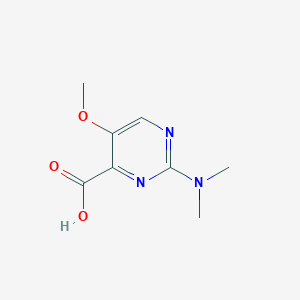 2-(Dimethylamino)-5-methoxypyrimidine-4-carboxylic acid