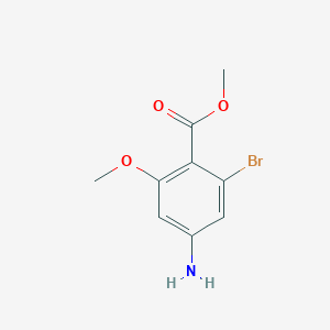 Methyl 4-amino-2-bromo-6-methoxybenzoate