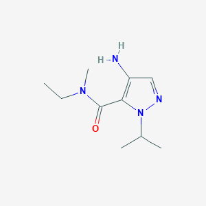 4-Amino-N-ethyl-1-isopropyl-n-methyl-1H-pyrazole-5-carboxamide