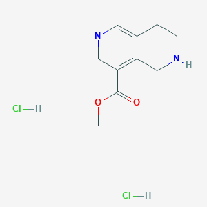 Methyl 5,6,7,8-tetrahydro-2,6-naphthyridine-4-carboxylate dihydrochloride