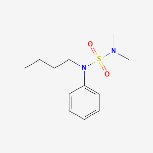 molecular formula C12H20N2O2S B2722147 [Butyl(phenyl)sulfamoyl]dimethylamine CAS No. 866154-38-3