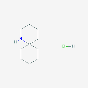 molecular formula C10H20ClN B2722152 1-Azaspiro[5.5]undecane;hydrochloride CAS No. 1888756-99-7