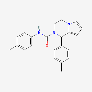 N,1-di-p-tolyl-3,4-dihydropyrrolo[1,2-a]pyrazine-2(1H)-carboxamide