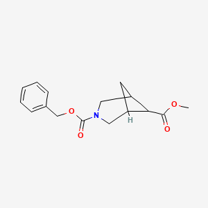 3-Benzyl 6-methyl 3-azabicyclo[3.1.1]heptane-3,6-dicarboxylate