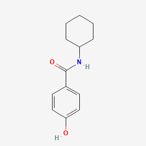 molecular formula C13H17NO2 B2722267 N-cyclohexyl-4-hydroxybenzamide CAS No. 39114-64-2