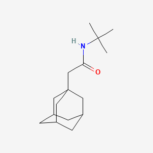 molecular formula C16H27NO B2722293 2-(1-金刚烷基)-N-叔丁基乙酰胺 CAS No. 313521-25-4