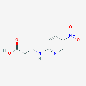 3-[(5-nitropyridin-2-yl)amino]propanoic Acid