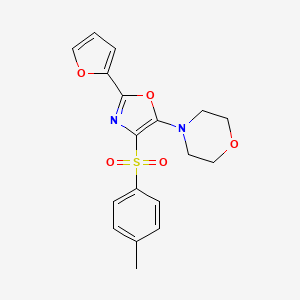 4-(2-(Furan-2-yl)-4-tosyloxazol-5-yl)morpholine