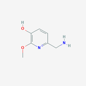 6-(Aminomethyl)-2-methoxypyridin-3-ol