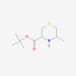 Tert-butyl 5-methylthiomorpholine-3-carboxylate