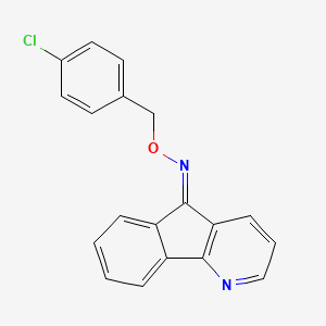 5H-indeno[1,2-b]pyridin-5-one O-(4-chlorobenzyl)oxime