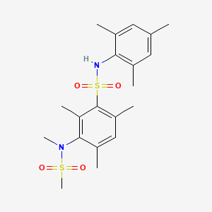 N-mesityl-2,4,6-trimethyl-3-(N-methylmethylsulfonamido)benzenesulfonamide