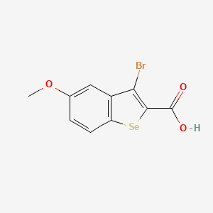 3-Bromo-5-methoxy-1-benzoselenophene-2-carboxylic acid