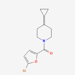 (5-Bromofuran-2-yl)(4-cyclopropylidenepiperidin-1-yl)methanone