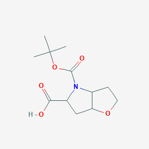 4-(Tert-butoxycarbonyl)hexahydro-2H-furo[3,2-B]pyrrole-5-carboxylic acid