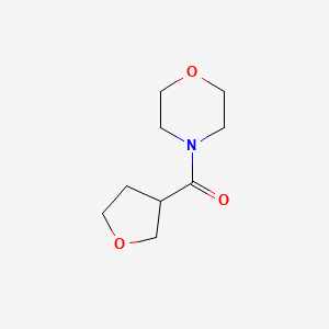 molecular formula C9H15NO3 B2722655 Morpholino(tetrahydrofuran-3-yl)methanone CAS No. 1339160-67-6