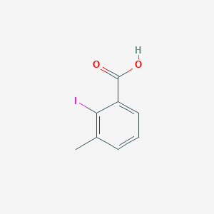 molecular formula C8H7IO2 B027227 2-碘-3-甲基苯甲酸 CAS No. 108078-14-4