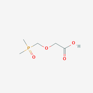 2-(Dimethylphosphorylmethoxy)acetic acid