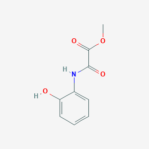 Methyl [(2-hydroxyphenyl)carbamoyl]formate