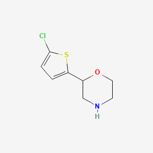 2-(5-Chlorothiophen-2-yl)morpholine