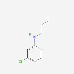 molecular formula C10H14ClN B2722780 N-丁基-3-氯苯胺 CAS No. 75813-68-2