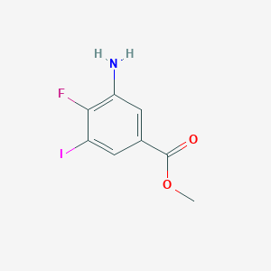 Methyl 3-amino-4-fluoro-5-iodobenzoate